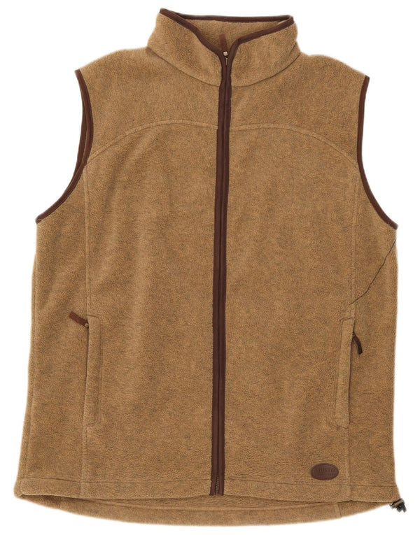 Męska kamizelka polarowa Musto UK 46 3XL Brązowa Poliester