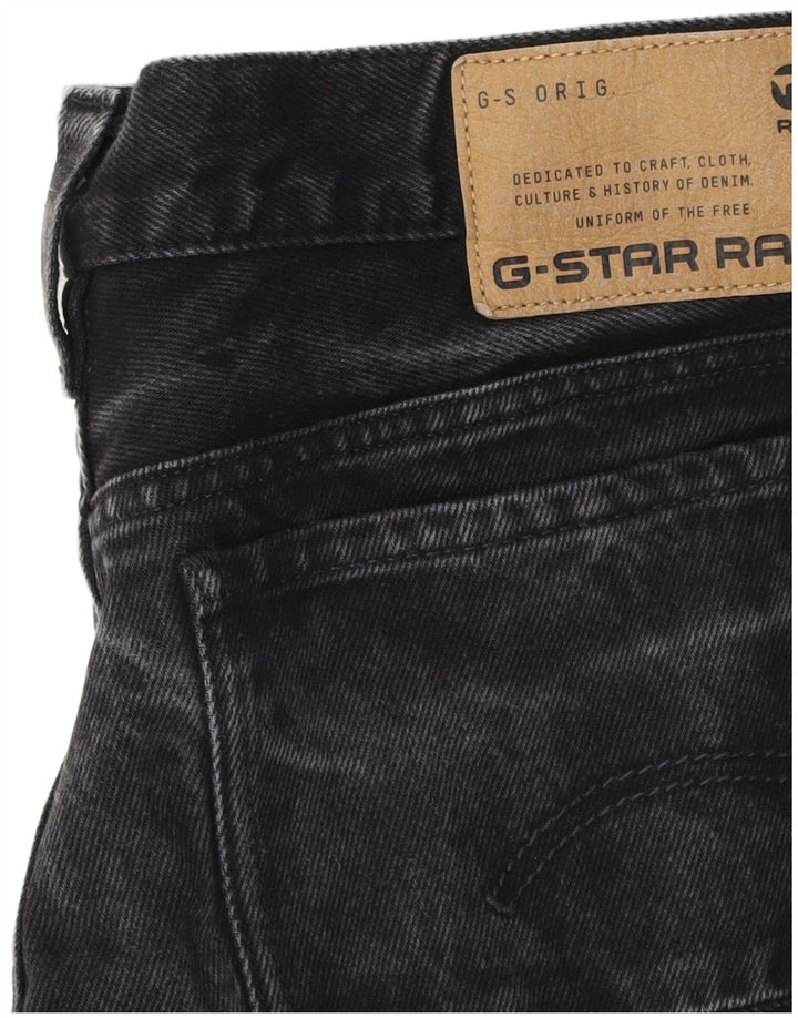 Damskie luźne dżinsy G-Star W32 L28 Czarna bawełna