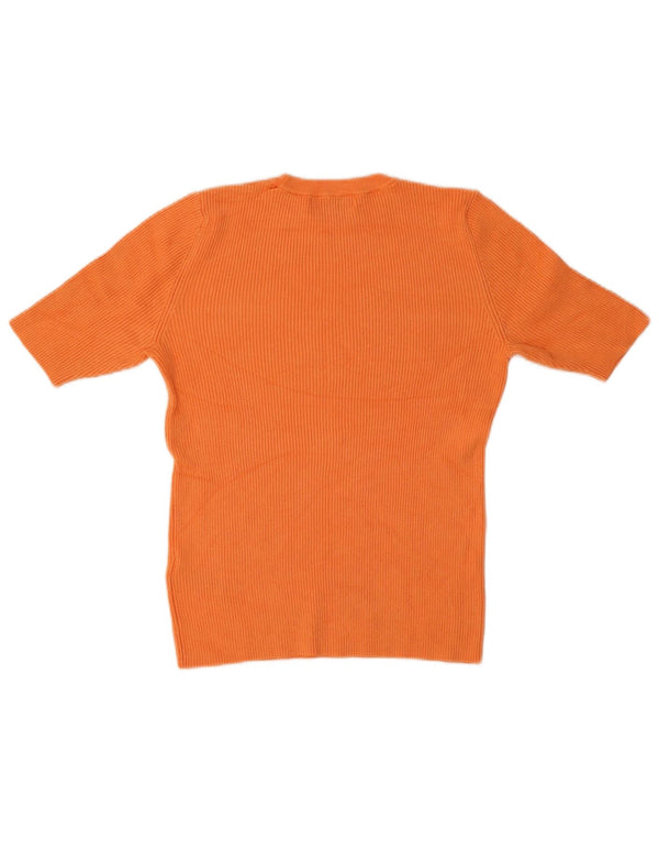 T-shirt damski Marks & Spencer Top UK 12 Średni pomarańczowy wiskoza