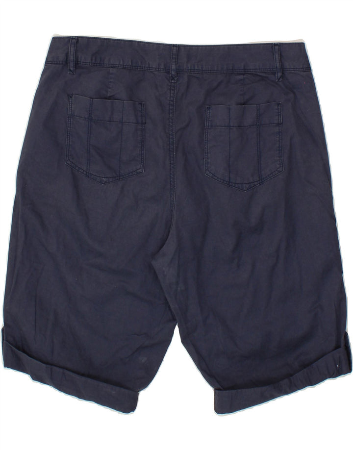 EDDIE BAUER Womens Chino Shorts US 8 Medium W30  Navy Blue Cotton Vintage Eddie Bauer and Second-Hand Eddie Bauer from Messina Hembry 