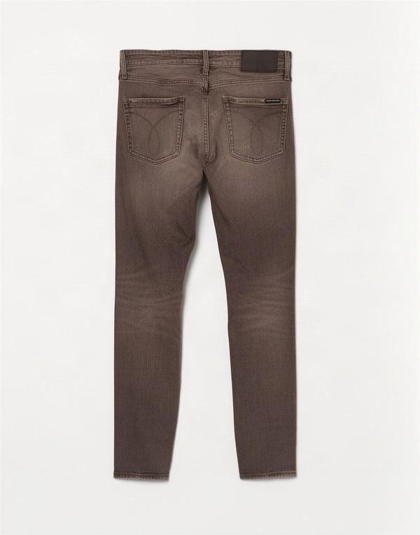 Męskie jeansy obcisłe Calvin Klein W33 L32 Szara bawełna
