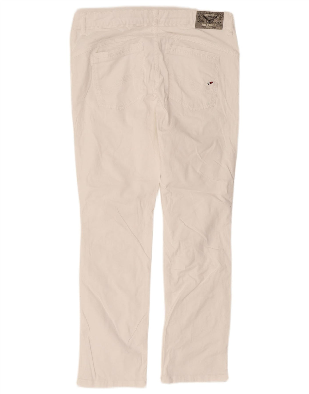 Męskie jeansy slim fit Tommy Hilfiger W34 L34 Biała bawełna