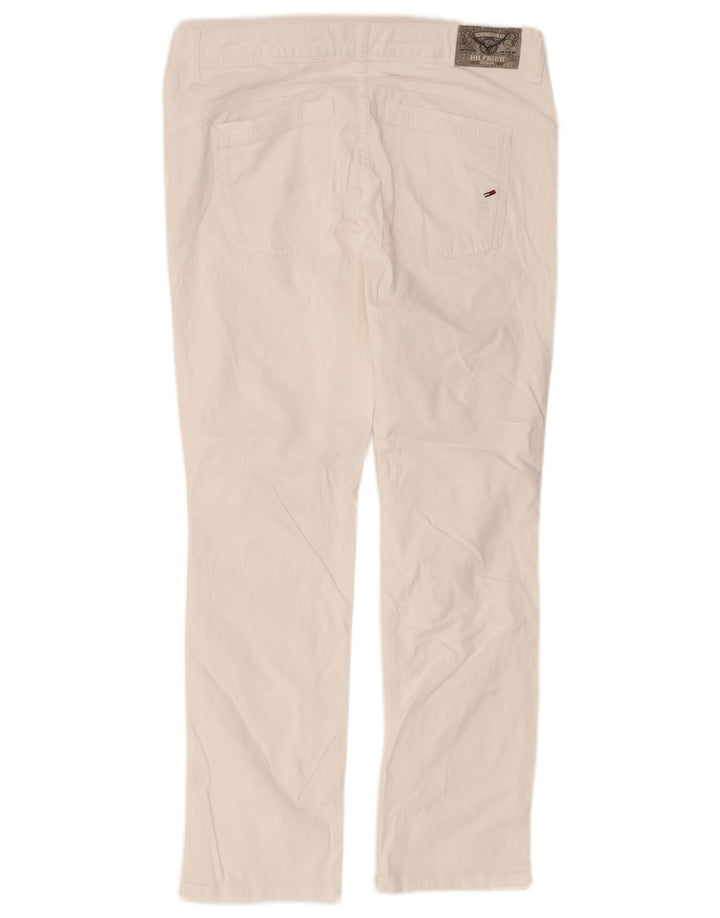 Męskie jeansy slim fit Tommy Hilfiger W34 L34 Biała bawełna