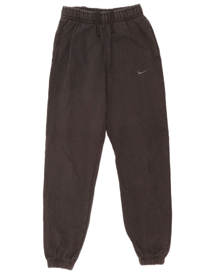Męskie spodnie dresowe Nike, małe, czarne, bawełniane