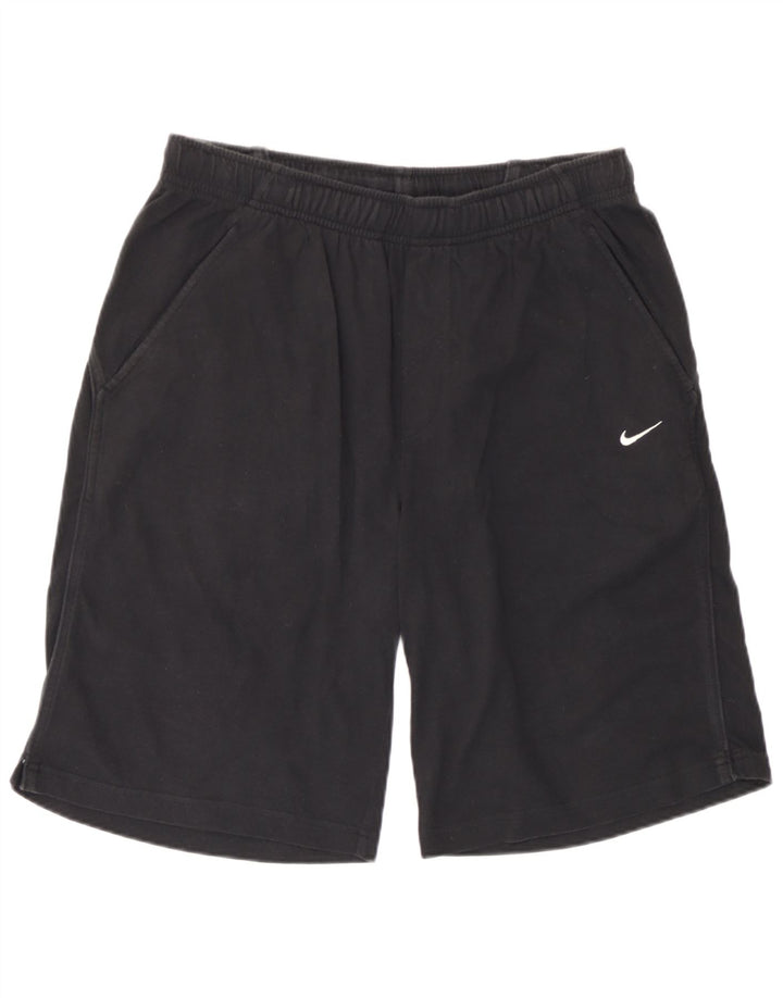 Męskie spodenki sportowe Nike, duże, czarne, bawełniane