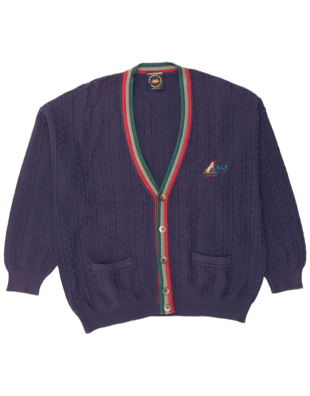 Sweter męski IL GRANCHIO XL granatowy