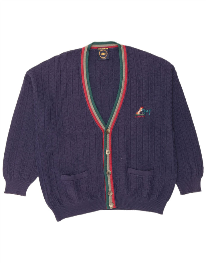 Sweter męski IL GRANCHIO XL granatowy