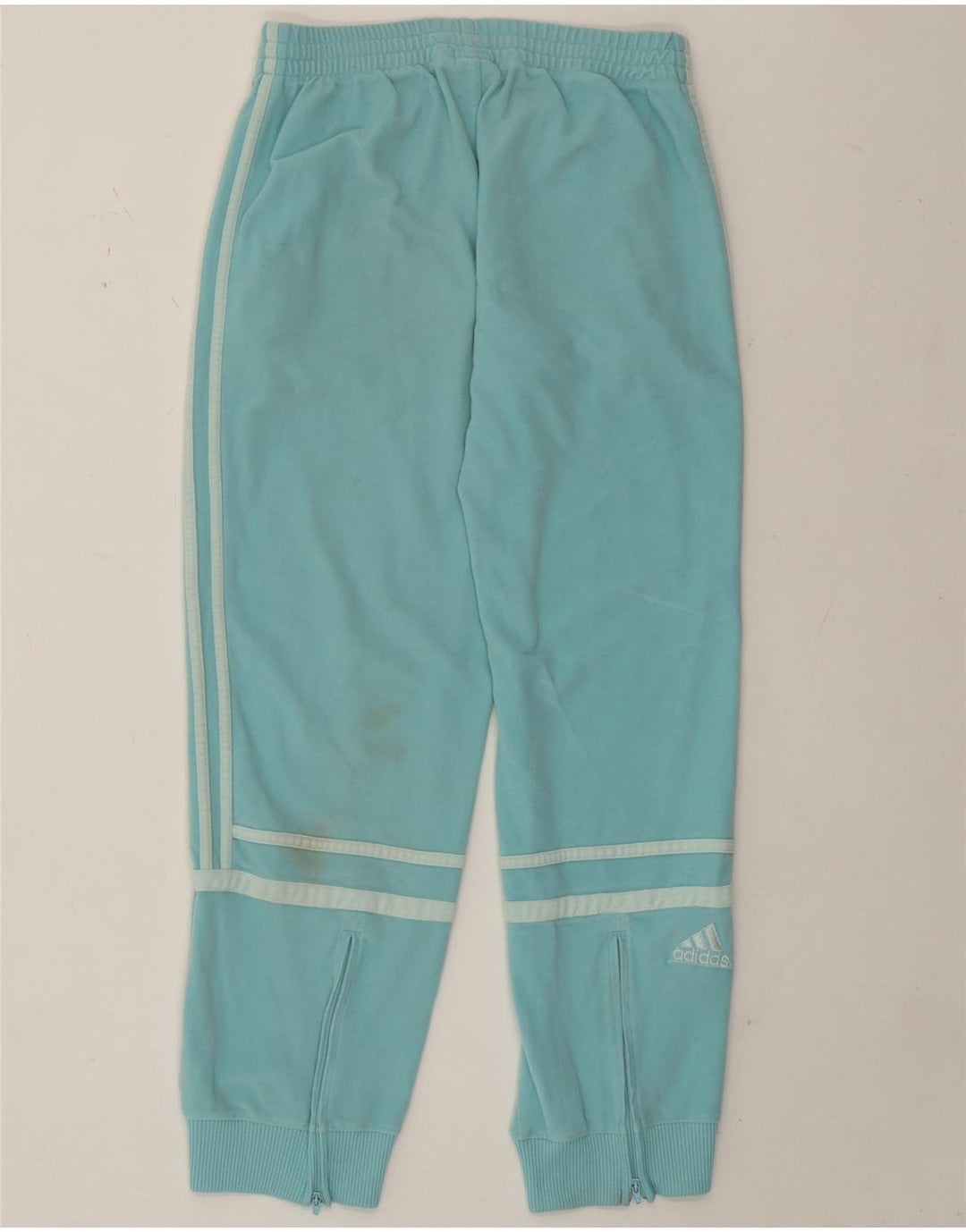 Damskie spodnie dresowe Adidas Joggers UK 14 Średni turkusowy poliester