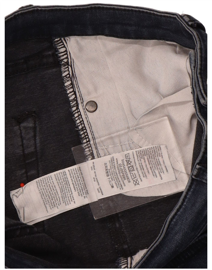 Damskie jeansy Skinny Topshop W28 L28 Granatowy poliester