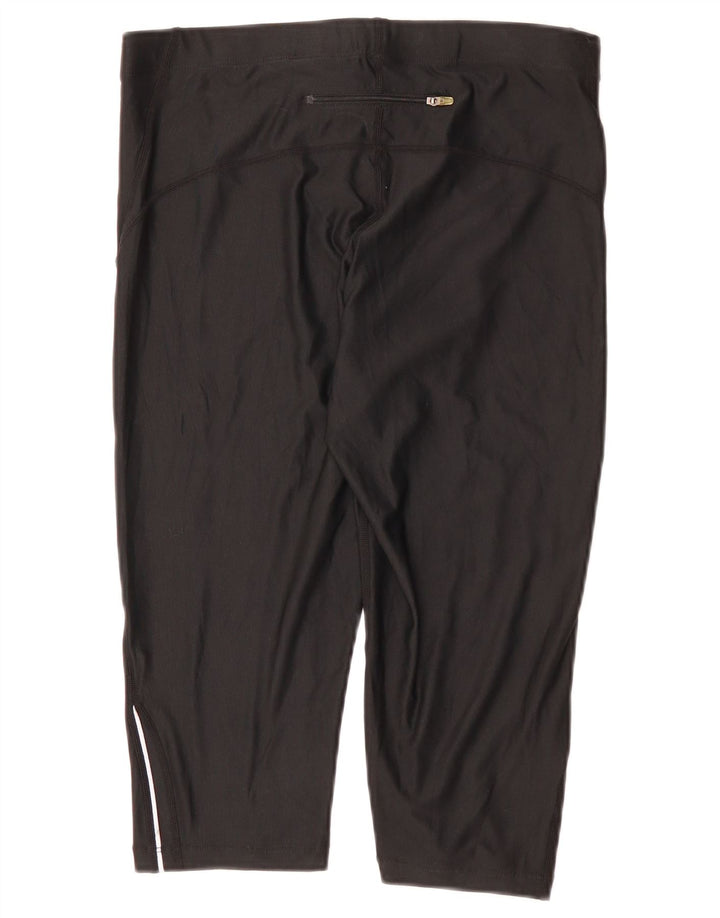 Damskie spodenki sportowe NIKE Bermudy UK 14/16, duże, czarne, poliestrowe