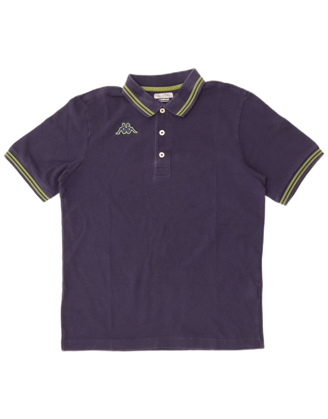 Męska koszulka polo Kappa, średnia, granatowa, bawełniana