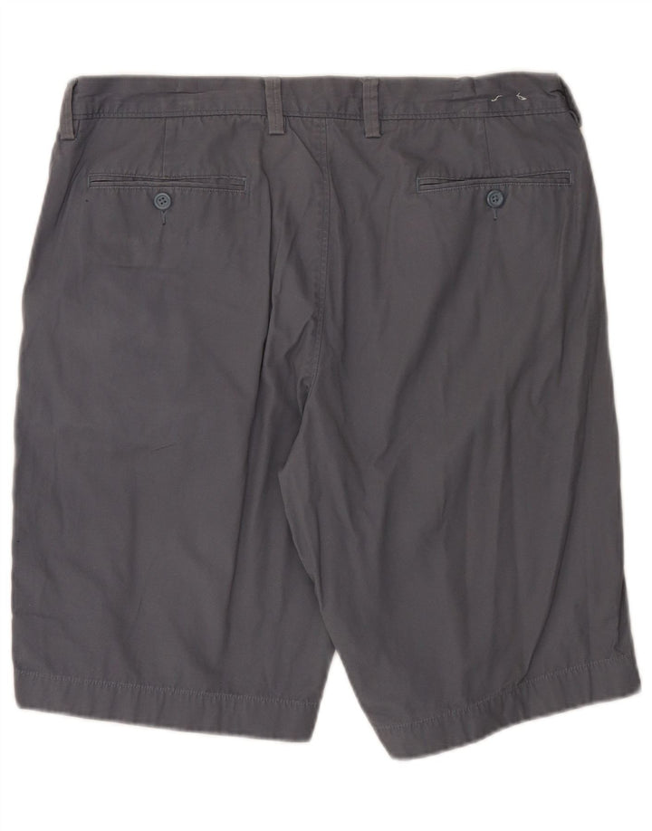 Męskie spodenki chino J. CREW Rivington W34, duże, szare, bawełniane