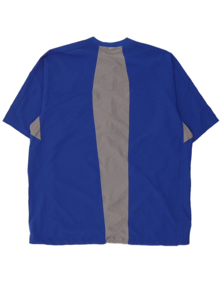 Damski dres z krótkim rękawem New Balance UK 20 2XL Niebieski