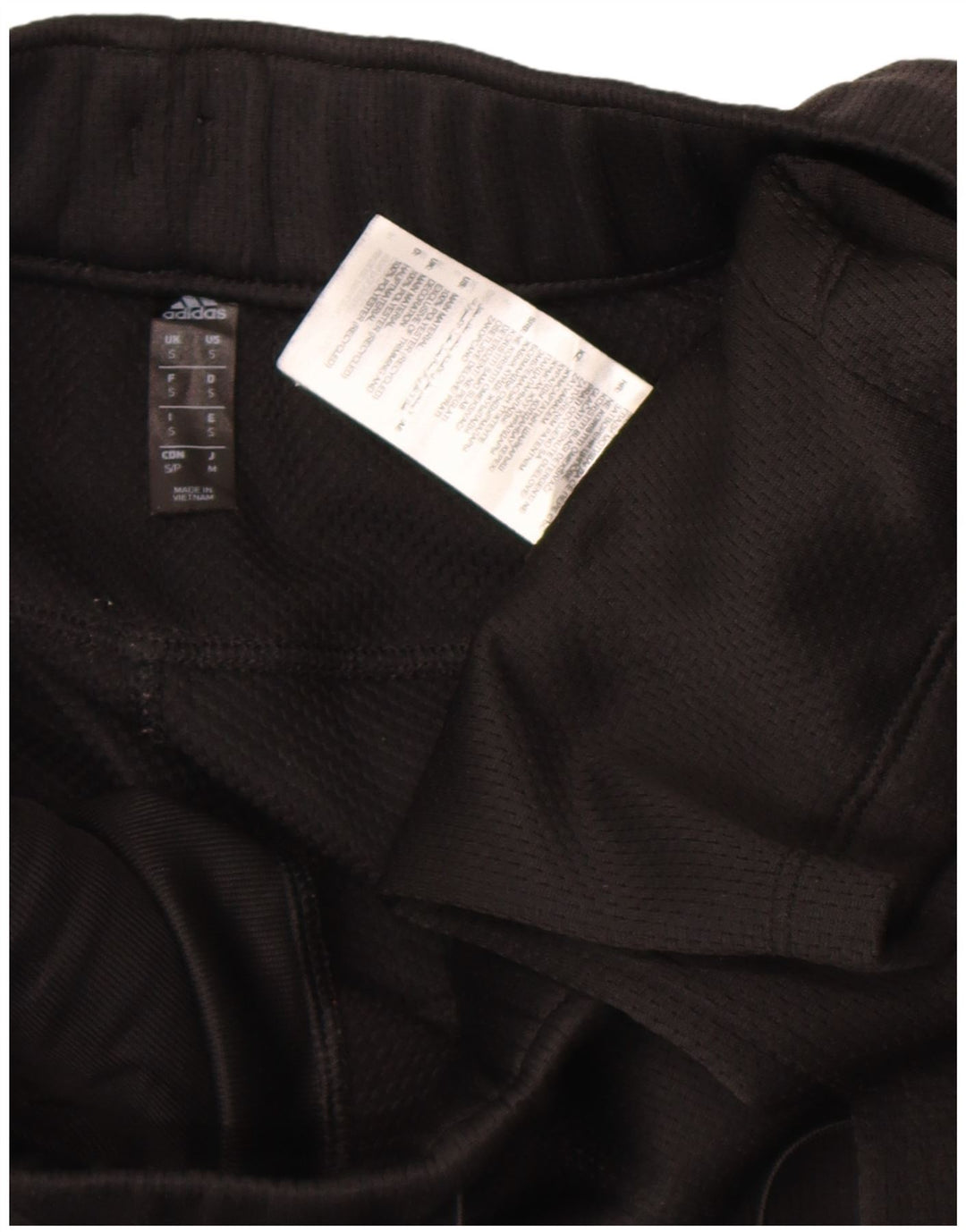 Męskie spodnie dresowe Adidas Aeroready, małe, czarne, poliestrowe