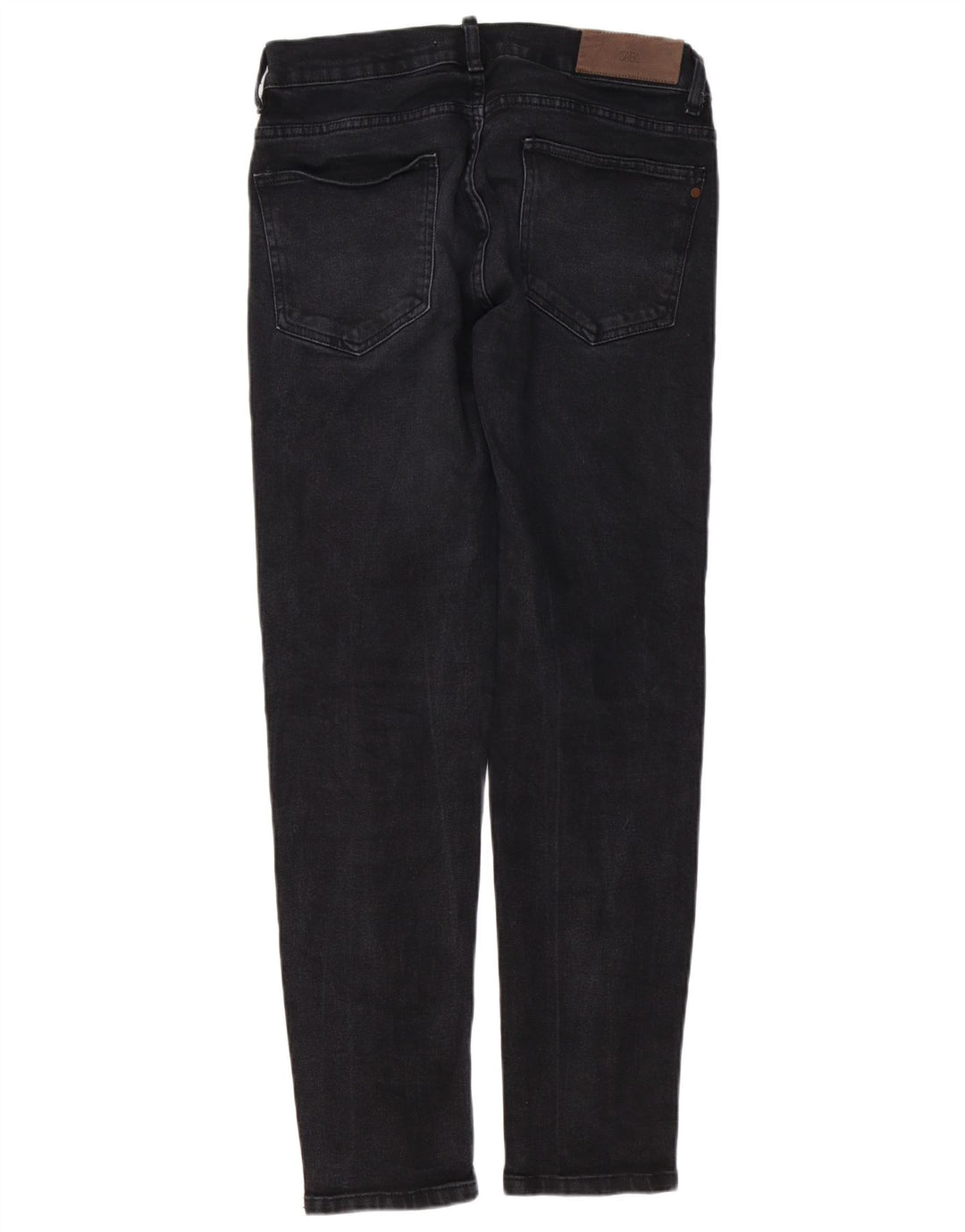 Męskie jeansy obcisłe Zara EU 42 Large W32 L30 Szara bawełna