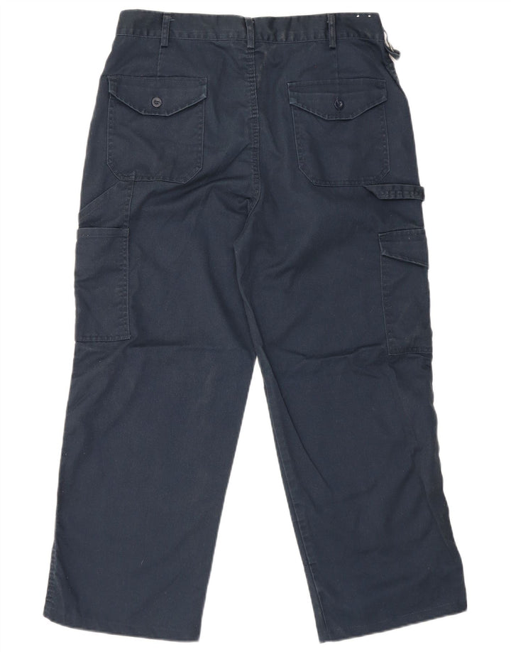 Męskie proste spodnie cargo Dickies W34 L25 Granatowy poliester