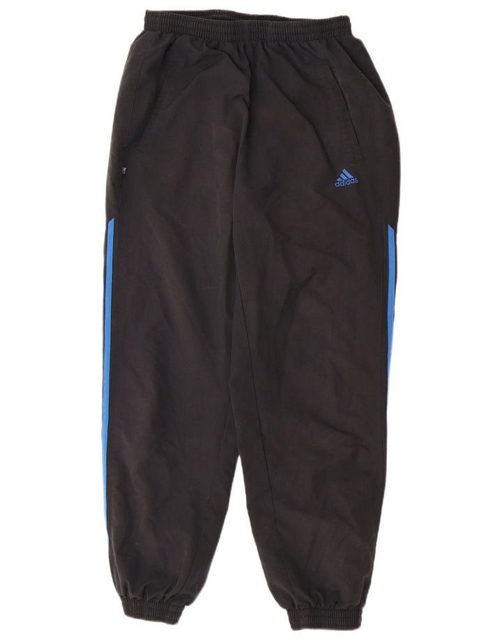 Adidas Męskie spodnie dresowe Joggery, duże, czarne, poliestrowe
