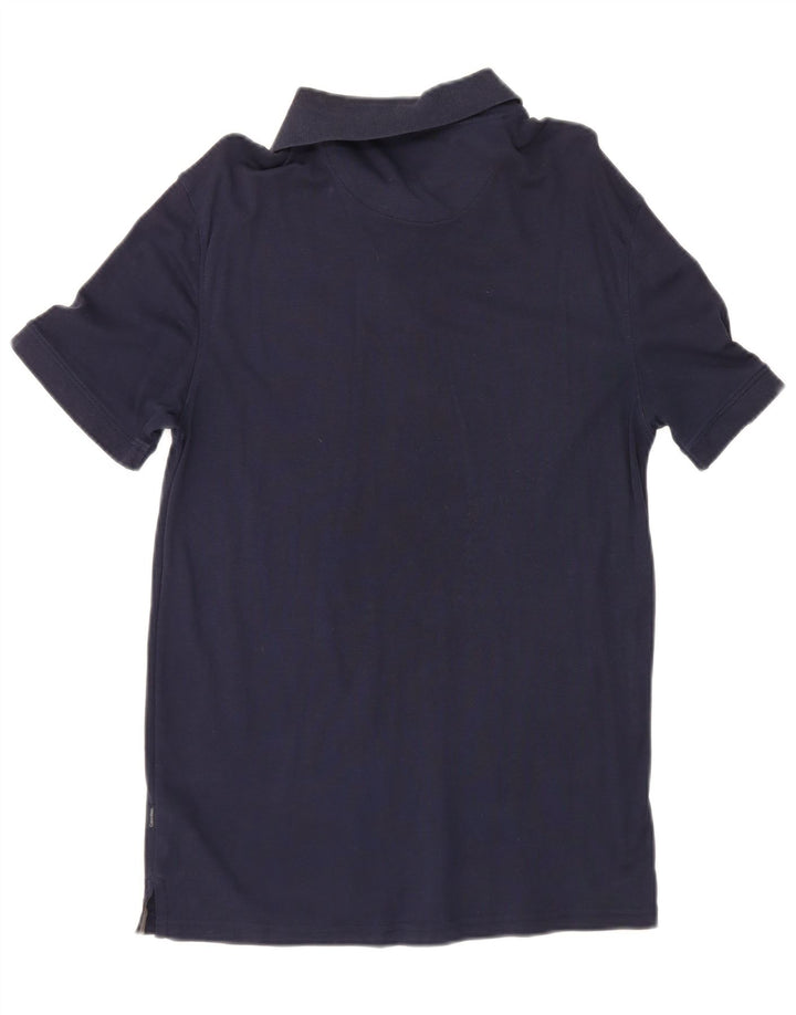 Męska koszulka polo Calvin Klein, mała, granatowa, bawełniana