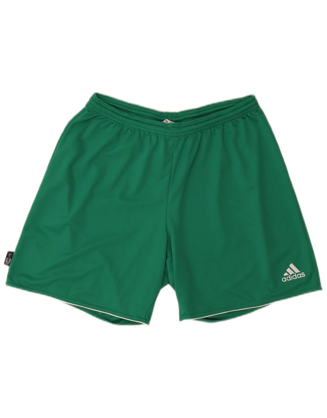Męskie spodenki sportowe Adidas Climalite, duże, zielone, z poliestru