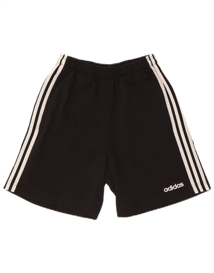 Męskie spodenki sportowe Adidas, małe, czarne, poliestrowe