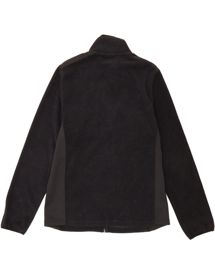 STARTER Mens Fleece Jacket UK 38 Medium Black Colourblock Polyester Vintage Starter and Second-Hand Starter from Messina Hembry 