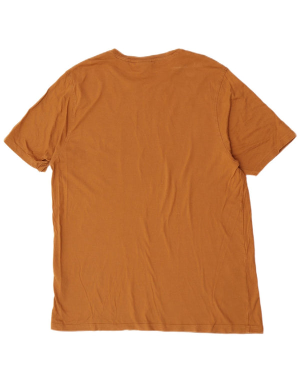 Damska koszulka z grafiką Ellesse Top 2XL, brązowa bawełna