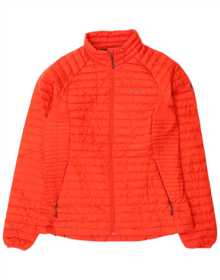 Damska ocieplana kurtka EDDIE BAUER UK 10, mała, czerwona, poliester
