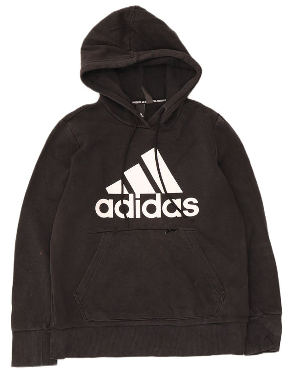 Damska bluza z kapturem Adidas Graphic UK 12/14 Medium Black