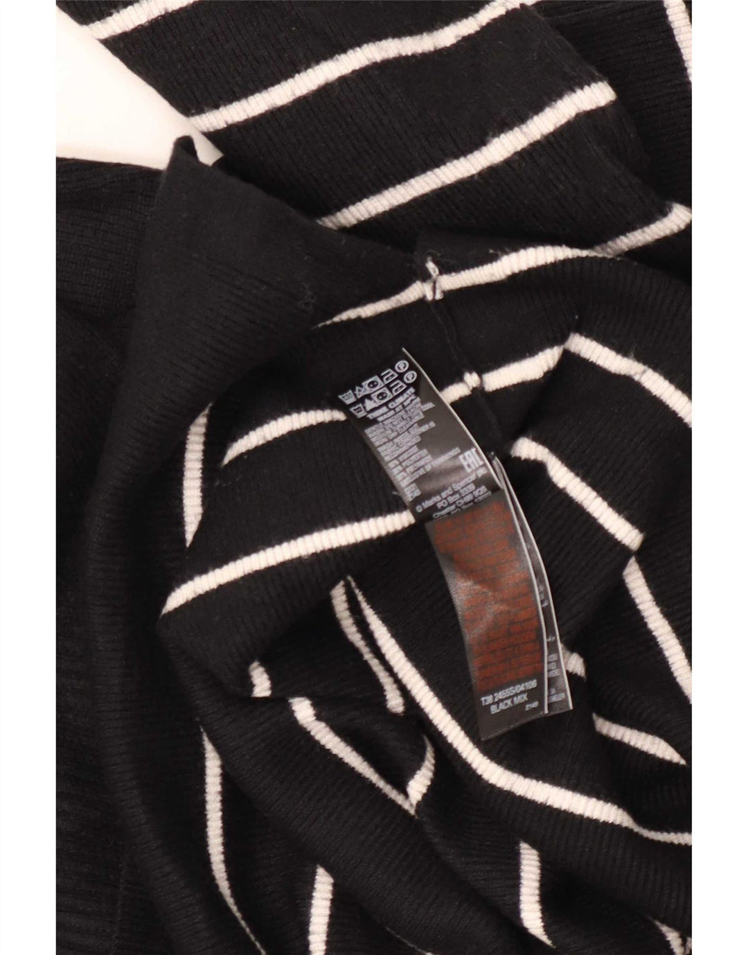 Marks & Spencer Damski sweter z golfem UK 12, średni czarny
