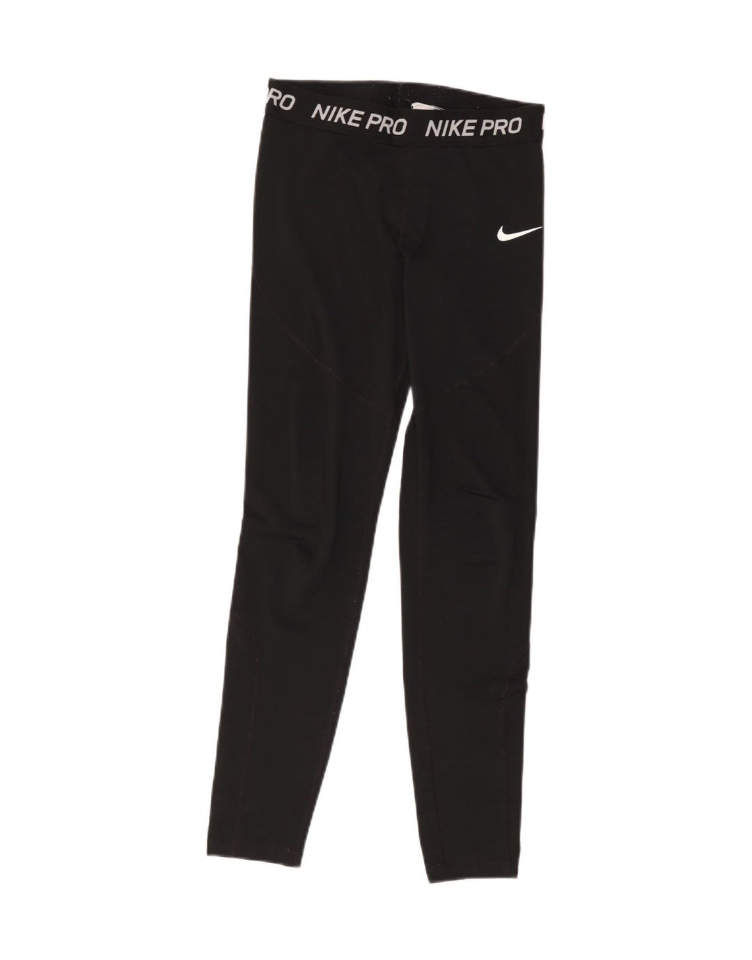 Damskie legginsy Nike Graphic UK 10, małe, czarne, poliestrowe