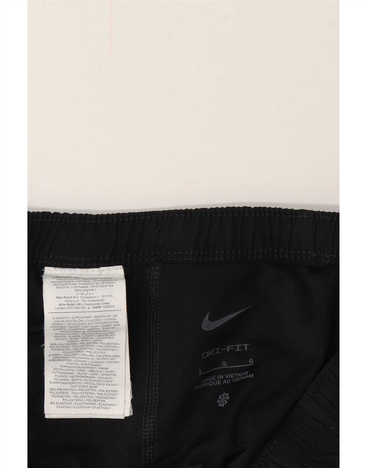 Męskie spodenki sportowe Nike Dri Fit, duże, czarne, poliestrowe