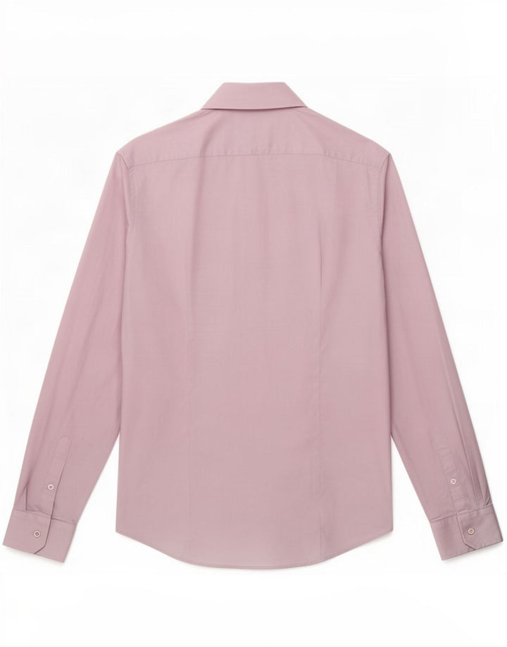 Koszula męska Reiss Slim Fit, duża, fioletowa, bawełniana