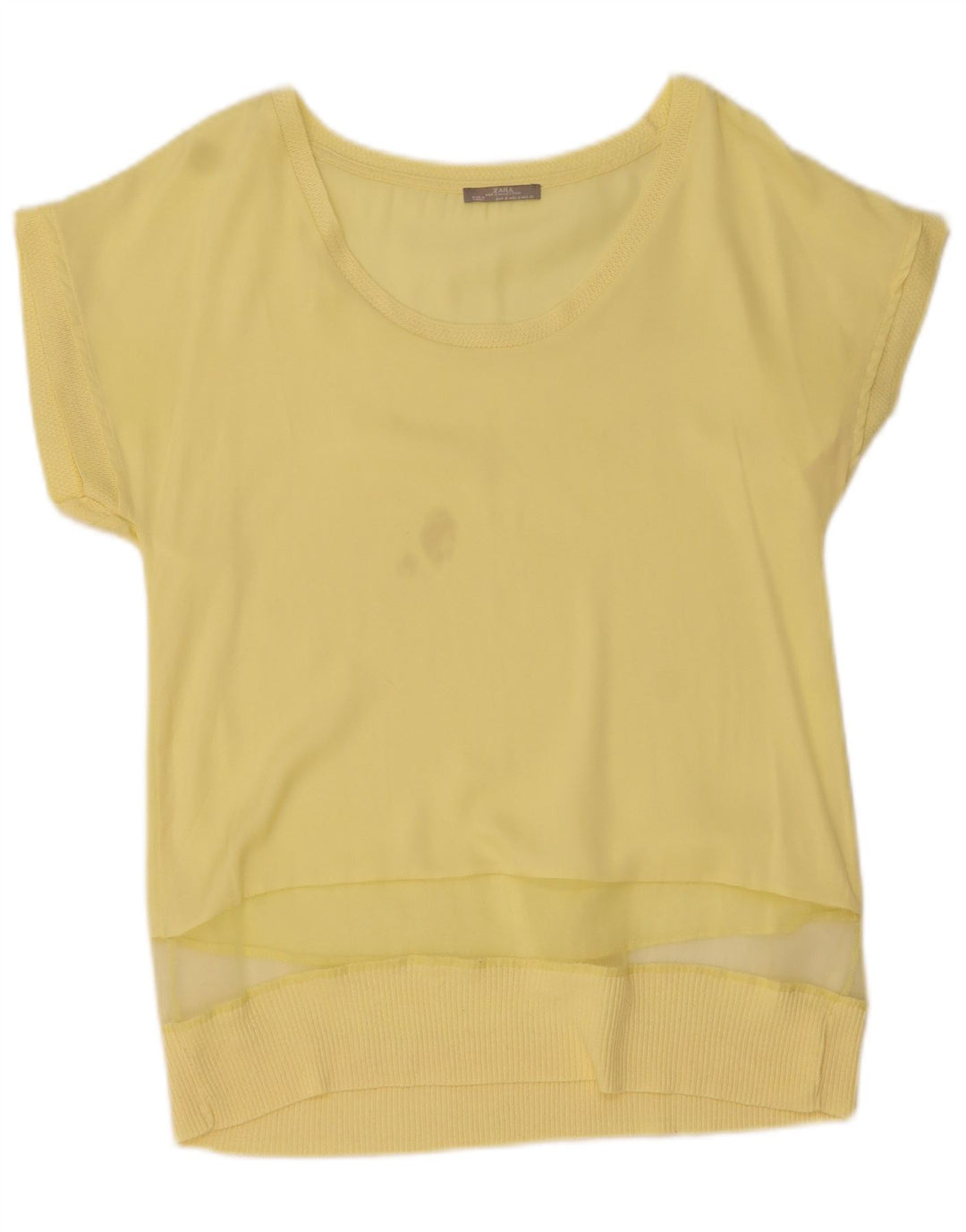 Bluzka damska Zara Top UK 10 Small Yellow