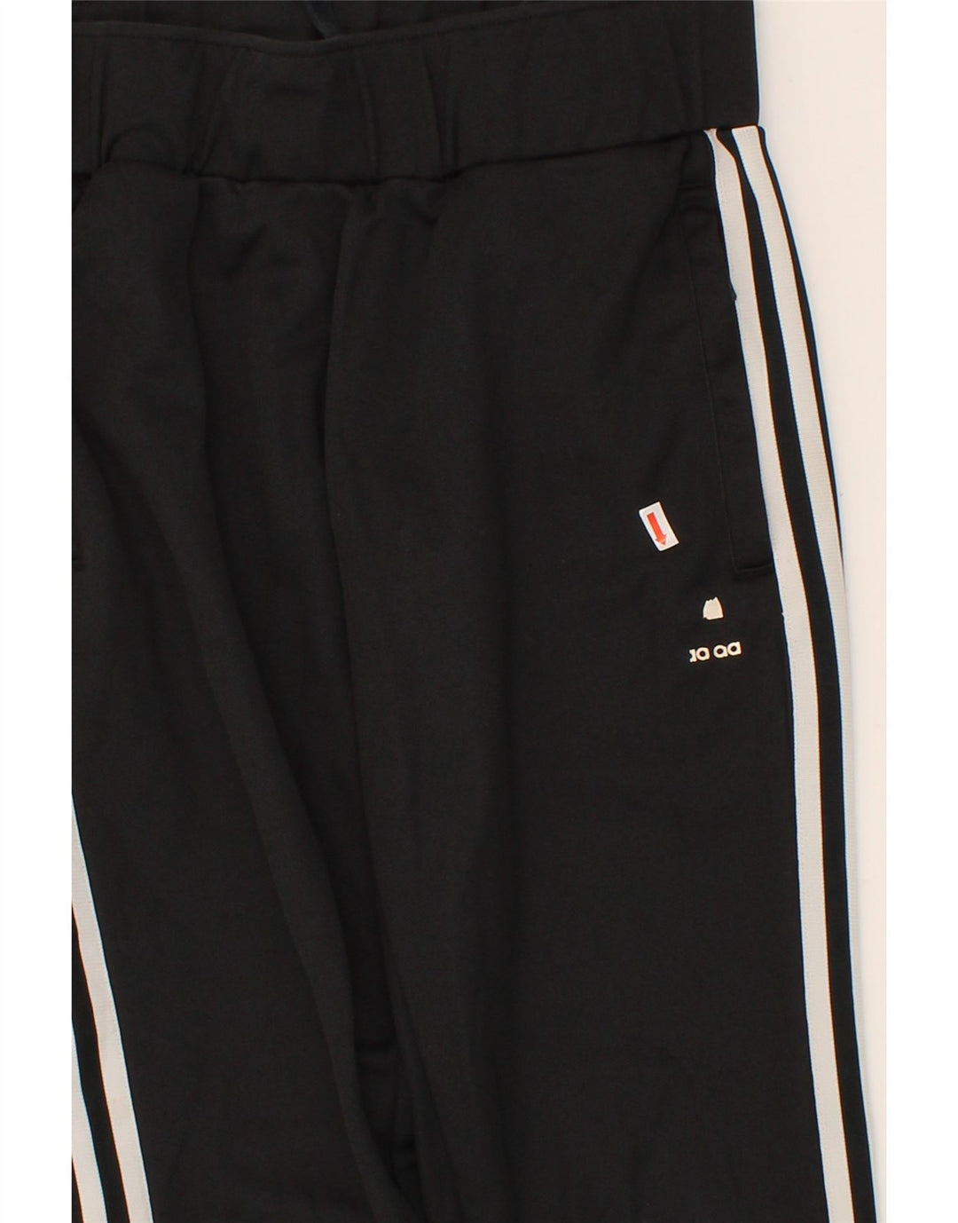 ADIDAS Womens Tracksuit Trousers UK 10 Small Black Polyester Vintage Adidas and Second-Hand Adidas from Messina Hembry 