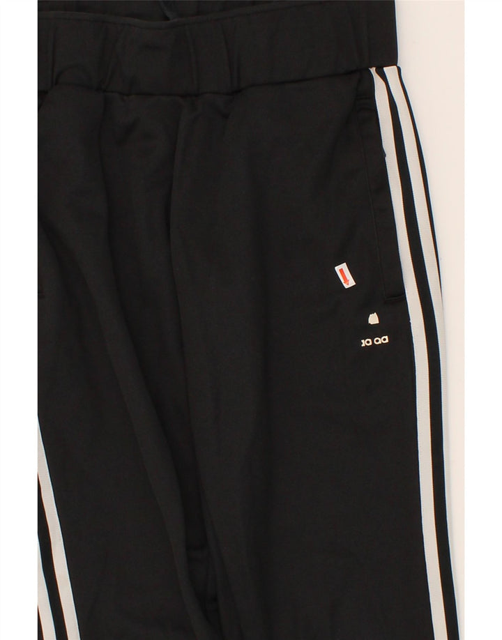 ADIDAS Womens Tracksuit Trousers UK 10 Small Black Polyester Vintage Adidas and Second-Hand Adidas from Messina Hembry 