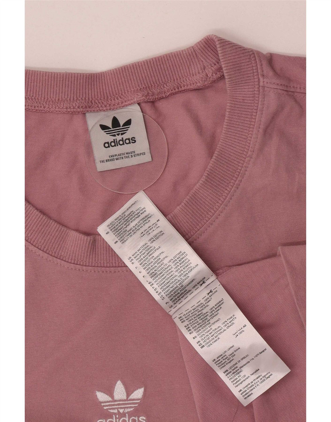 Adidas Męska koszulka Top 2XL Różowa bawełna