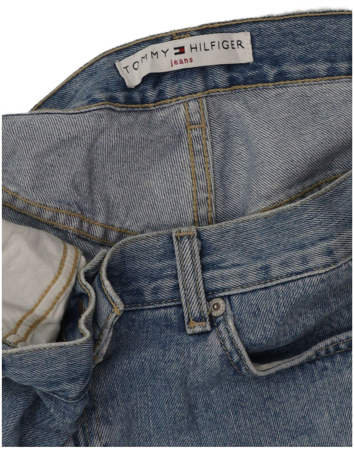 Damskie spodenki jeansowe Tommy Hilfiger W36 XL Niebieskie