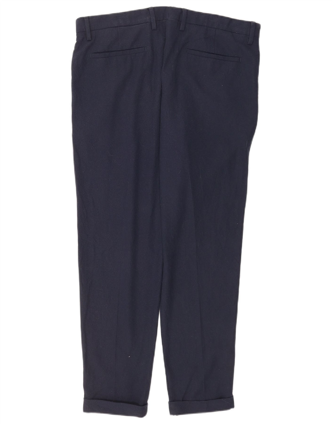 Męskie spodnie garniturowe Zara EU 44 Large W34 L30 Granatowy poliester