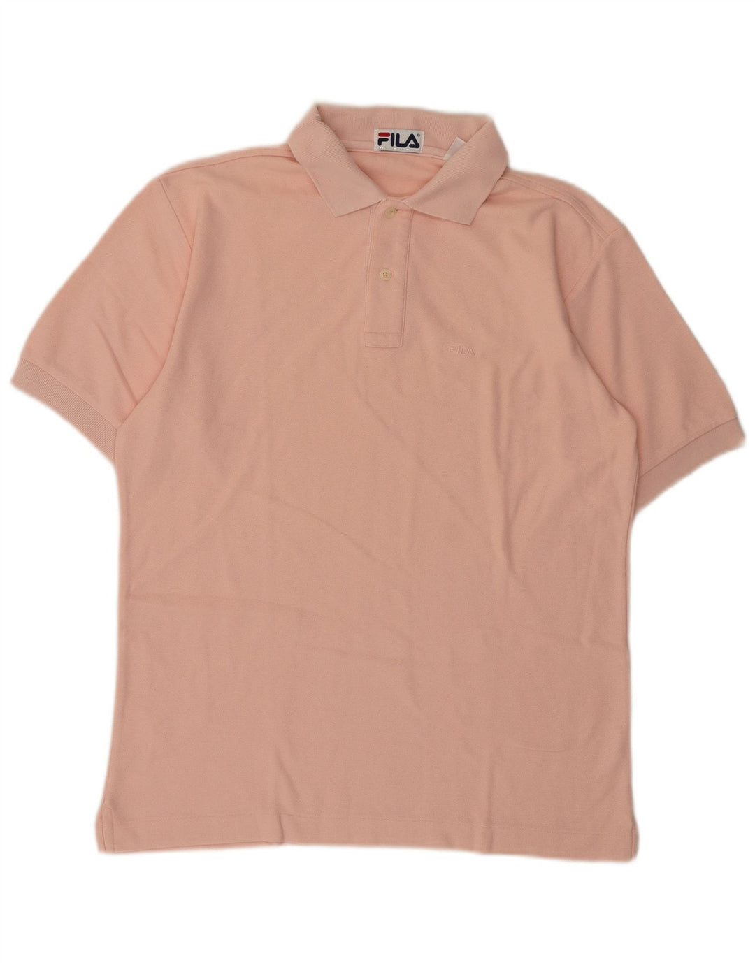 Męska koszulka polo Fila IT 46 Small Pink Cotton