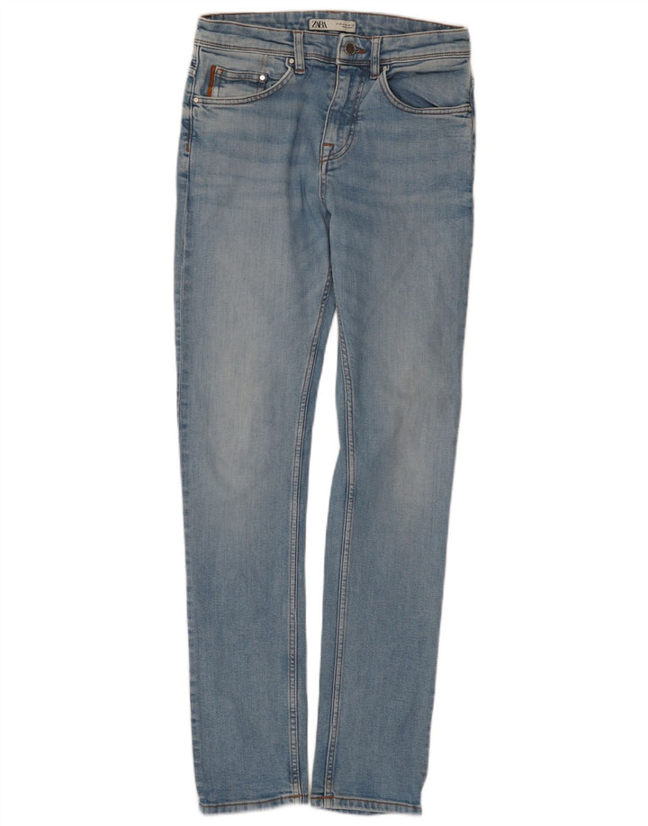 Męskie jeansy obcisłe Zara EU 38 Small W30 L31 Niebieskie