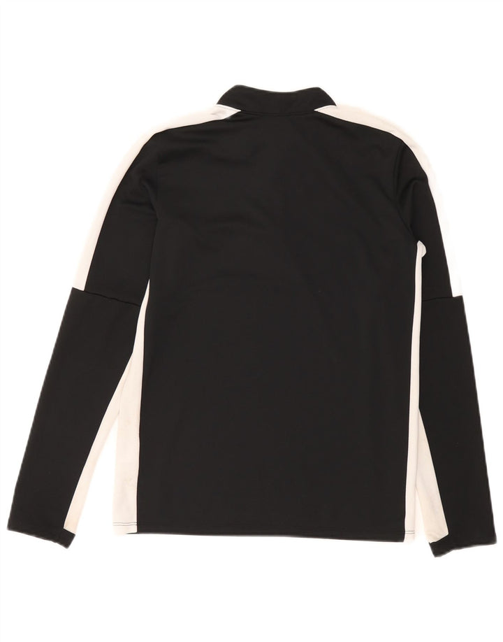 Chłopięca koszulka Nike Dri Fit z długim rękawem, 6-7 lat, duża, czarna, z blokami kolorów