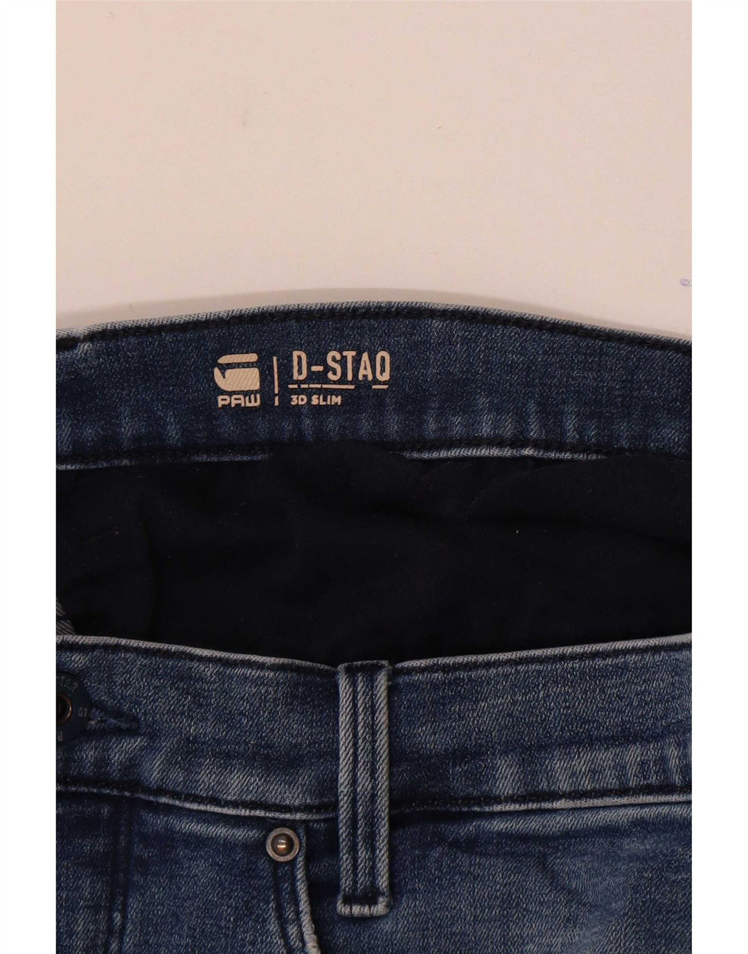 Męskie dżinsy w trudnej sytuacji G-Star W34 L32 Niebieskie