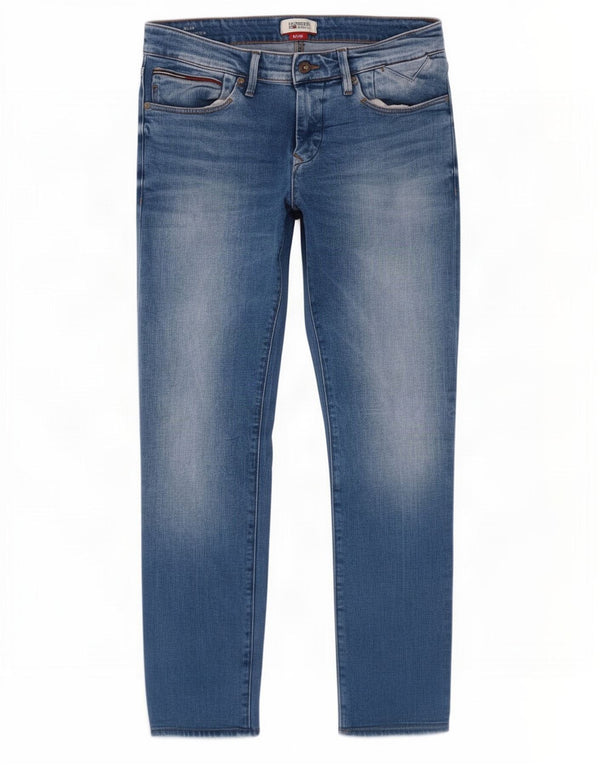 Tommy Hilfiger Mens Scanton Slim Jeans W32 L29 Blue Cotton