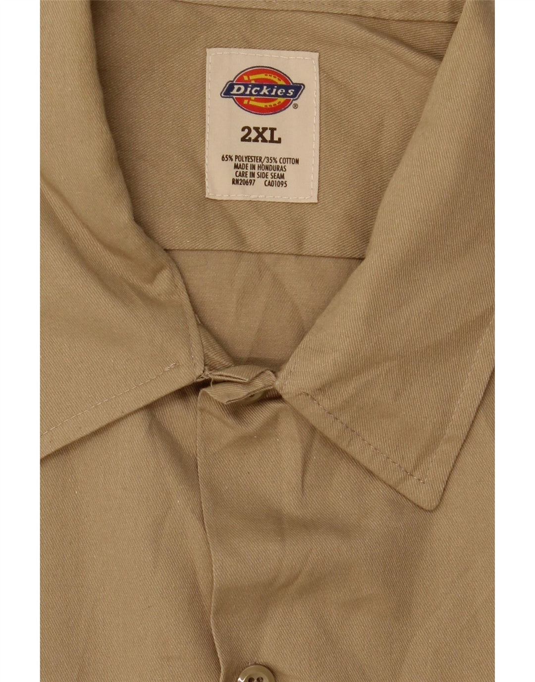 Koszula męska Dickies 2XL, brązowy poliester