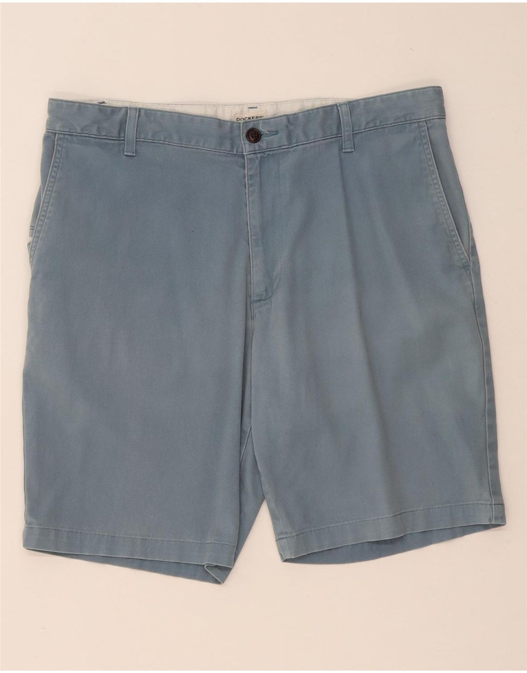 Męskie spodenki cargo DOCKERS W36, duże, niebieskie, bawełniane