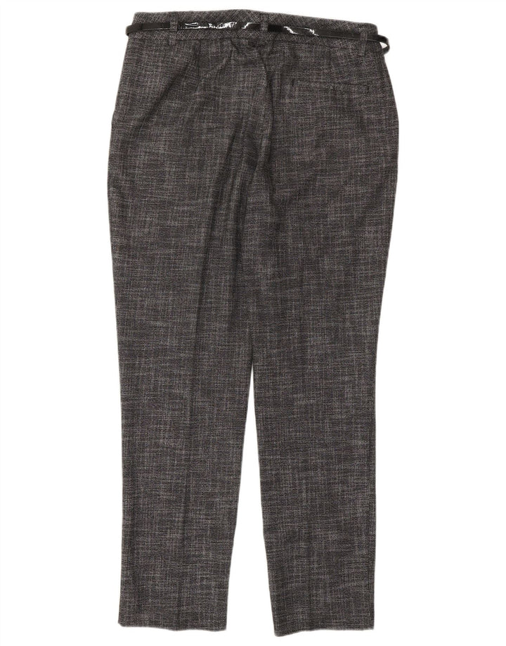 Krótkie spodnie damskie MONSOON UK 10 Small W27 L28 Szare nakrapiane