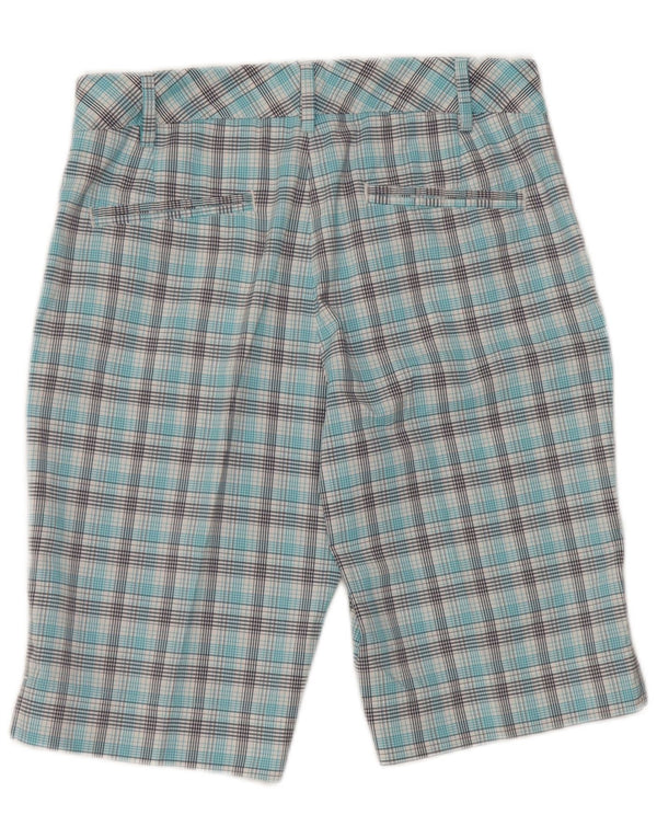 Męskie spodenki Chino Puma UK 8 Small W28 w niebieską kratkę
