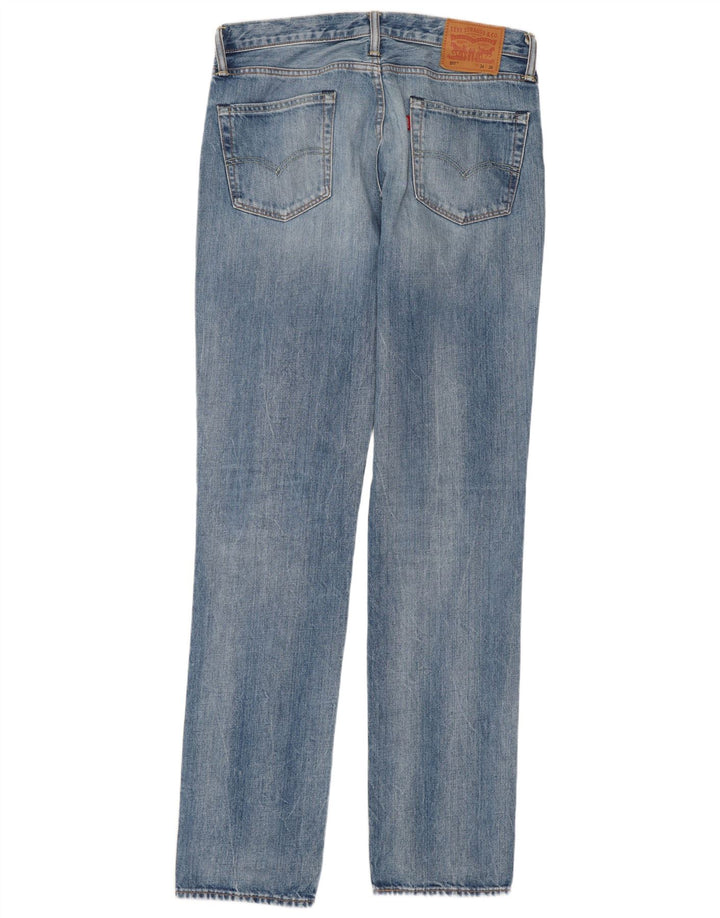 Męskie jeansy Levi's 511 Slim W34 L36 Niebieska bawełna
