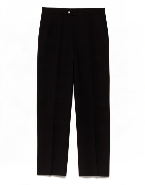 Męskie proste spodnie chino Zara EU 38 Small W30 L33 Czarny poliester