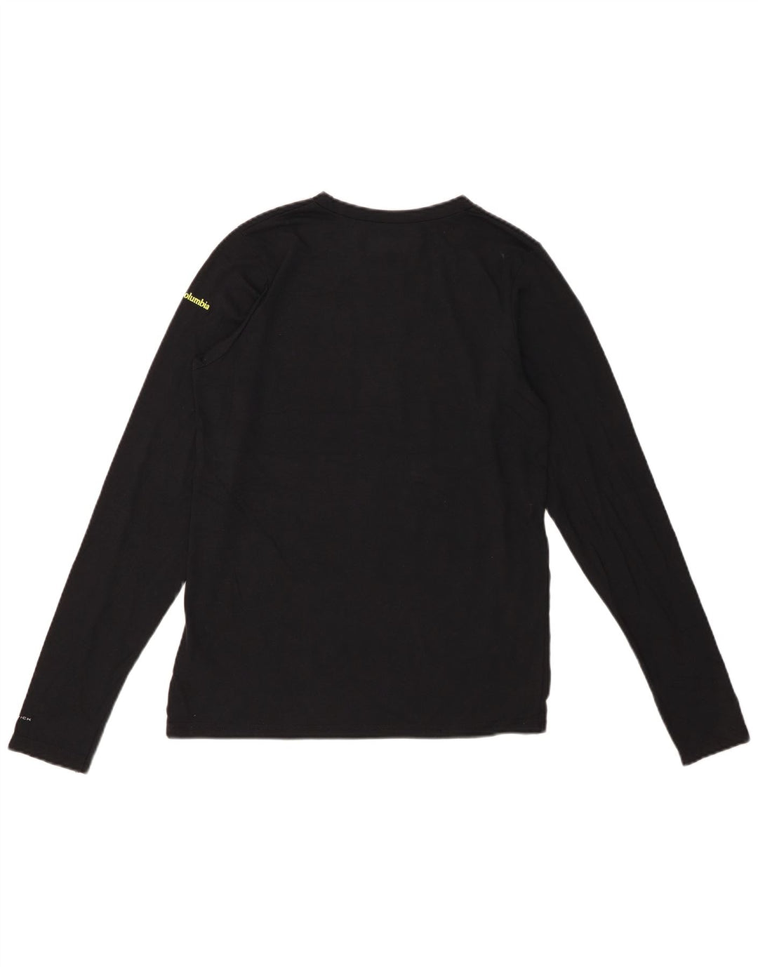 Chłopięcy top z grafiką Columbia z długim rękawem 15-16 lat XL, czarny poliester